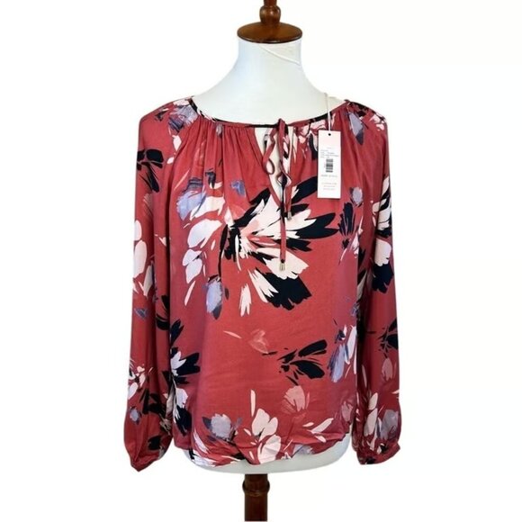 Yumi Kim Tops - Yumi Kim Raven Top XS Sienna Fiesta Cinnamon Floral Print Blouse NWT Fits Med